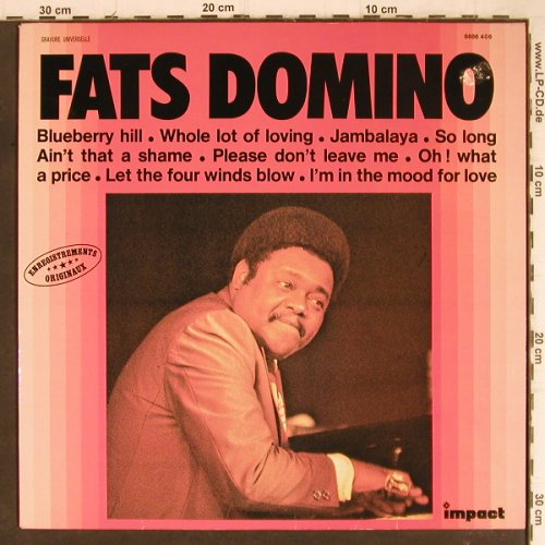 Domino,Fats: Same (Live), m-/vg+, Impact(6886 406), F, Ri,  - LP - Y8478 - 5,00 Euro