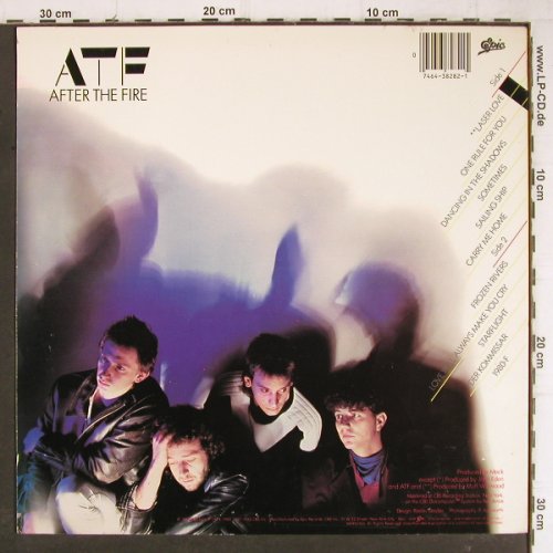 After The Fire: ATF, Epic (FE 38282), US, 1982 Typ: LP Best.-Nr.: Y8606 Preis: 4,00 Euro