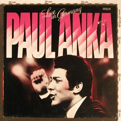 Anka,Paul: Live In Germany (1964), m /vg+, RCA International (26.21564 AF), D, Ri Typ: LP Best.-Nr.: Y8614 Preis: 5,00 Euro
