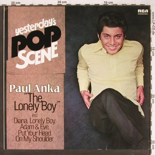 Anka,Paul: Yesterday's Pop Scene, RCA (NL 89206), D, Ri, 1972 Typ: LP Best.-Nr.: Y8633 Preis: 6,00 Euro