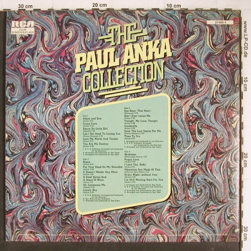 Anka,Paul: The Collection, Foc, Club Ed., RCA International (27489-4), D, 1975 Typ: 2LP Best.-Nr.: Y8637 Preis: 7,50 Euro