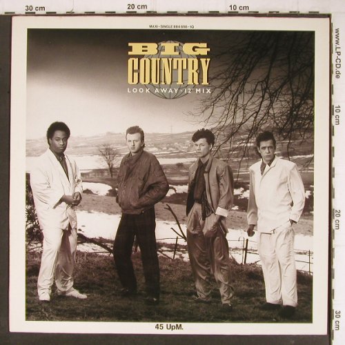 Big Country: Look Away*2+1-12" Mix, Mercury(884 698-10), D, 1986 - 12inch - Y8703 - 3,00 Euro