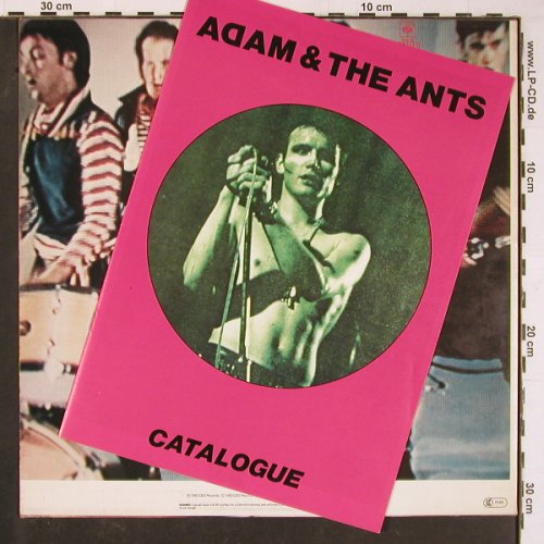 Adam And The Ants: Kings Of The Wild Frontie+Catalogue, CBS (84549), NL, 1980 Typ: LP Best.-Nr.: Y870 Preis: 7,50 Euro
