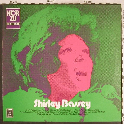 Bassey,Shirley: Same, HörZu (SHZEL 702), D Typ: LP Best.-Nr.: Y8723 Preis: 5,00 Euro
