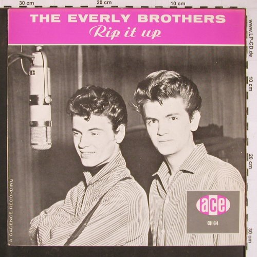 Everly Brothers: Rip It Up, m-/vg+, ACE(CH 64), UK, Ri,  - LP - Y873 - 5,00 Euro