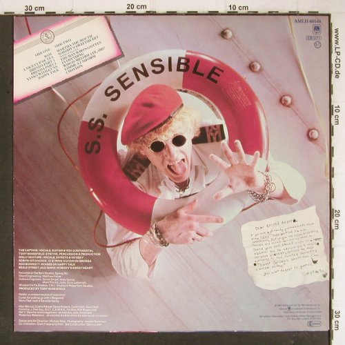 Captain Sensible: Women And Captains First, AM(LH 68548), NL, 1982 - LP - Y8745 - 5,00 Euro