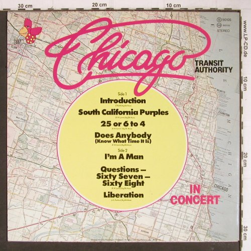 Chicago: Transit Authotity-Live In Concert, Happy Bird(90105), D,  - LP - Y8762 - 5,00 Euro