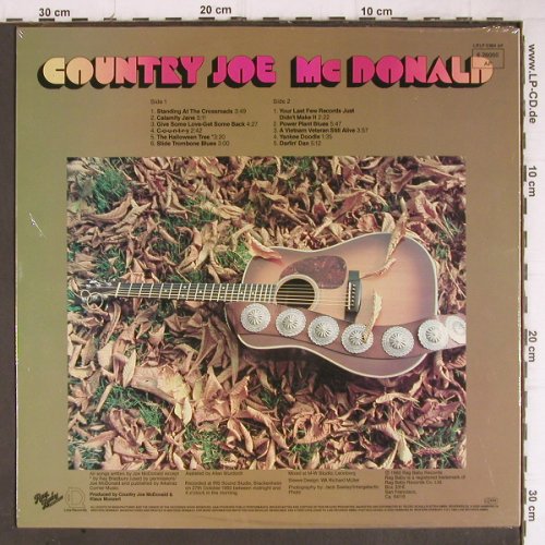 Country Joe Mc Donald: On My Own, FS-New sealed, Line(6.26050 AP), D, 1980 - LP - Y8813 - 9,00 Euro