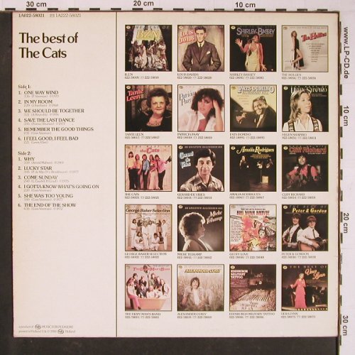 Cats: The Best Of, MFP(1A022-58021), NL,  - LP - Y881 - 5,00 Euro