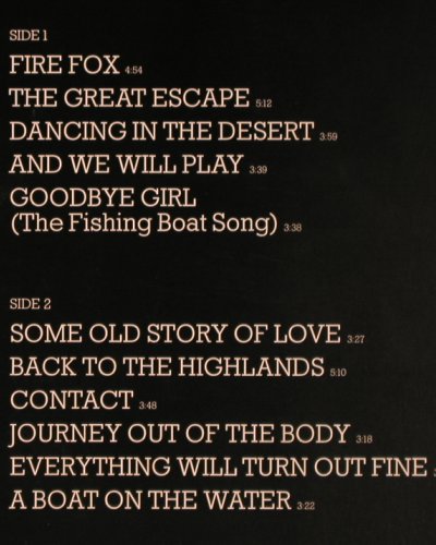 Cussick,Ian: The Great Escape,Foc, RCA(PL 70618), D, 1985 - LP - Y8829 - 5,00 Euro