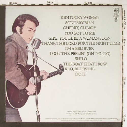 Diamond,Neil: Classics -The Early Years, CBS(CBS 25 531), NL, 1983 - LP - Y8879 - 6,00 Euro