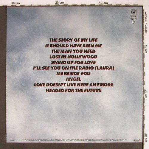 Diamond,Neil: Headed For The Future, CBS(CBS 26952), NL, 1986 - LP - Y8883 - 5,00 Euro