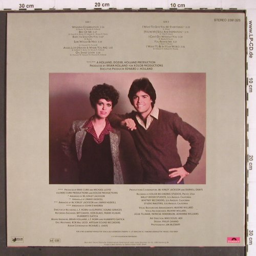 Osmond,Donny & Marie: Winning Combination, Polydor (2391 325), D, 1977 Typ: LP Best.-Nr.: Y8891 Preis: 5,00 Euro