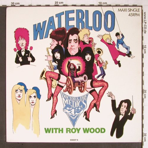 Doctor & the Medics: Waterloo+3, with Roy Wood, IRS (650227 6), NL, 1986 Typ: 12" Best.-Nr.: Y8892 Preis: 3,00 Euro