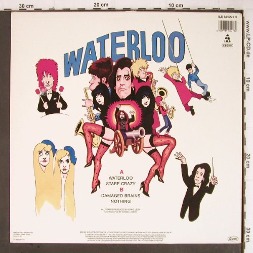 Doctor & the Medics: Waterloo+3, with Roy Wood, IRS (650227 6), NL, 1986 Typ: 12" Best.-Nr.: Y8892 Preis: 3,00 Euro