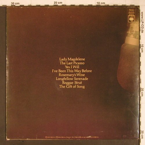 Diamond,Neil: Serenade, CBS(69067), NL, 1974 - LP - Y8904 - 5,00 Euro