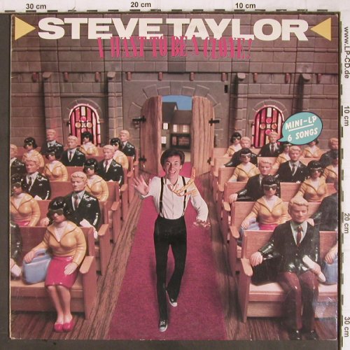 Taylor,Steve: I Want to be a clone, Sparrow Records(SPR 1063), UK, 1984 - LP - Y9012 - 5,00 Euro