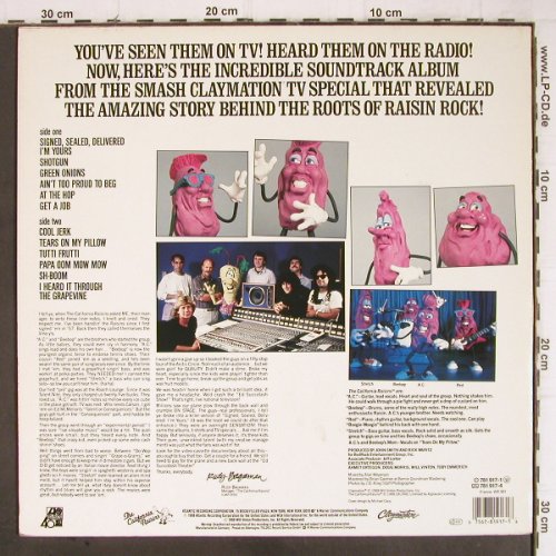 Raisins: Meet The Raisins!, Hist.Soundtrack, Atlantic (781 917-1), D, 1988 Typ: LP Best.-Nr.: Y9025 Preis: 5,00 Euro