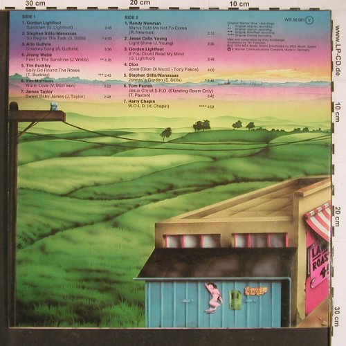 V.A.Die Grossen Amerikanischen: Liedermacher, 14 Tr., Foc, WB (WB 56 061), D, 1974 Typ: LP Best.-Nr.: Y907 Preis: 6,00 Euro