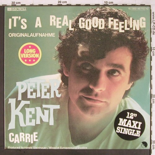 Kent,Peter: It's A Real Good Feeling +1, long, EMI(052-45 773), D, 1979 - 12inch - Y9086 - 3,00 Euro