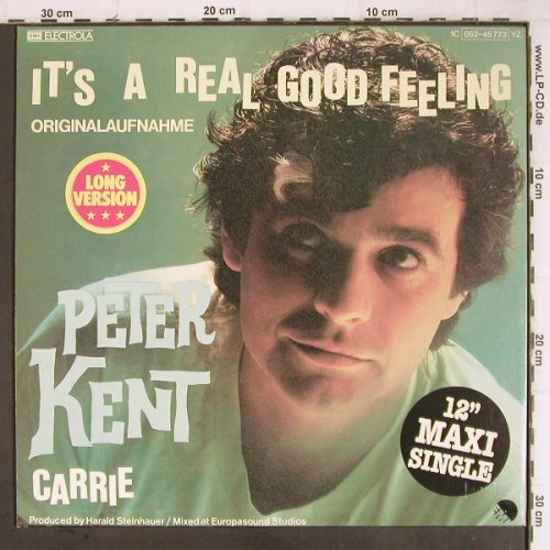 Kent,Peter: It's A Real Good Feeling +1, long, EMI(052-45 773), D, 1979 - 12inch - Y9086 - 3,00 Euro