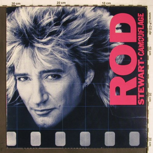 Stewart,Rod: Camouflage, WEA (925 095-1), D, 1984 Typ: LP Best.-Nr.: Y9145 Preis: 6,00 Euro