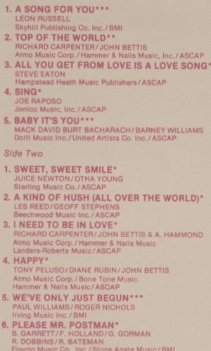 Carpenters: The Carpenters Collection, Precision(TVLP 78041), CDN, 1978 - 2LP - Y9154 - 9,00 Euro