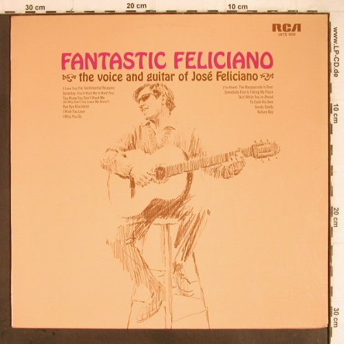 Feliciano,Jose: Fantastic.. The Voice and Guitar Of, RCA International(26.21195 AF), D,  - LP - Y9177 - 5,00 Euro