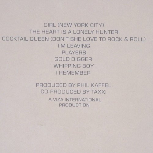 Taxxi: States Of Emergency, Fantasy(0061.166), D, 1982 - LP - Y9305 - 6,00 Euro