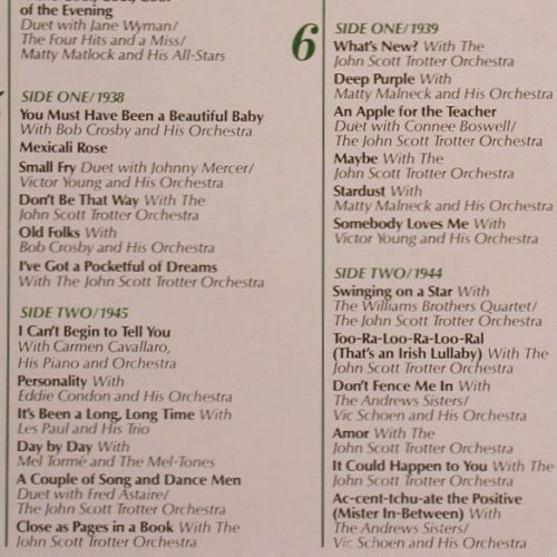 Crosby,Bing: sings 96 of his Greatest Hits, Box, Reader's Digest(RD4-127 1-8), US,Schuber, 1978 - 8LP - Y9342 - 17,50 Euro