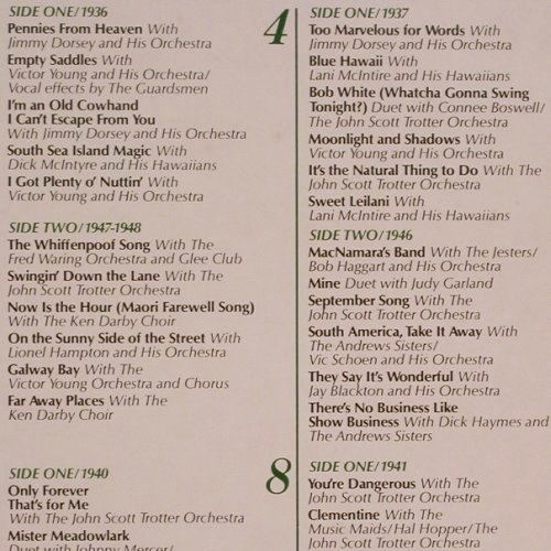 Crosby,Bing: sings 96 of his Greatest Hits, Box, Reader's Digest(RD4-127 1-8), US,Schuber, 1978 - 8LP - Y9342 - 17,50 Euro