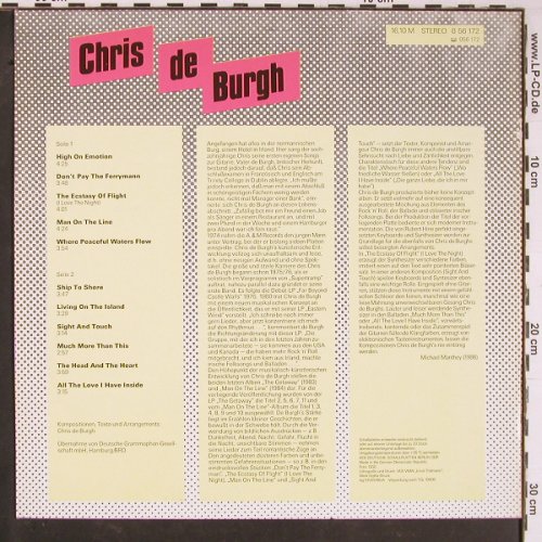 De Burgh,Chris: Same, Amiga(8 56 172), DDR, 1986 - LP - Y941 - 6,00 Euro