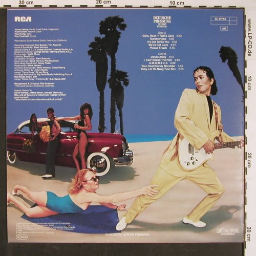 Destry,Jonny & Destiny: Girls, Rock'n Roll & Cars, RCA(XL 17753), D, 1980 - LP - Y967 - 6,00 Euro