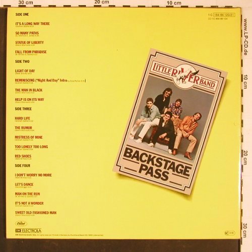 Little River Band: Backstage Pass, Foc, Capitol(164-86 120/21), D, 1980 - 2LP - Y968 - 9,00 Euro