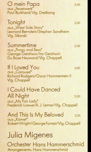 Migenes,Julia: So In Love, Ariola(200 839-366), D, 1979 - LP - Y9746 - 6,00 Euro