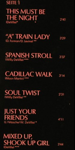 De Ville,Mink: Savoir Faire, Capitol(064-86 435), D, 1981 - LP - Y97 - 6,00 Euro