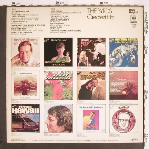 Byrds: Greatest Hits, Embassy (EMB 31381), NL, 1976 Typ: LP Best.-Nr.: Y9825 Preis: 5,00 Euro