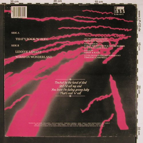 Groovin'with Lucy: That's Rock'n'Roll +2, Karbon(KAR 610-T), UK, 1988 - 12inch - Y986 - 4,00 Euro