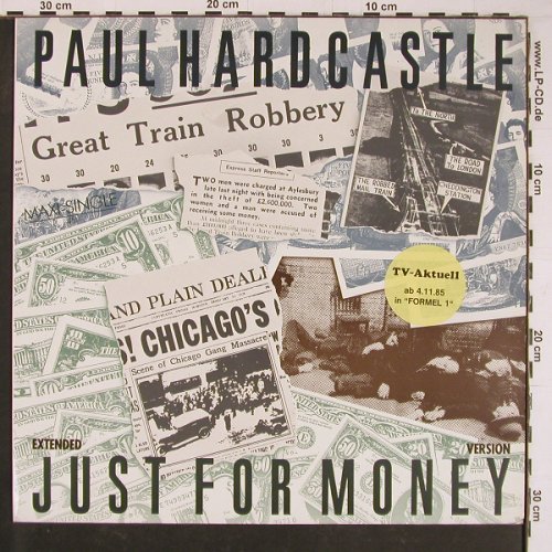 Hardcastle,Paul: Just For Money / Back in Time, Chrysalis(602 098-213), D, 1985 - 12inch - Y987 - 3,00 Euro