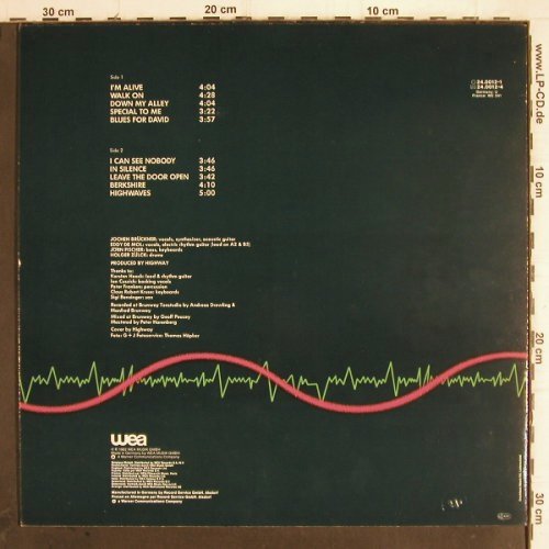 Highway: Highwaves, WEA(24.0012-1), D, 1982 - LP - Y9882 - 5,00 Euro