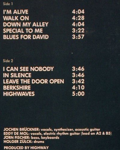 Highway: Highwaves, WEA(24.0012-1), D, 1982 - LP - Y9882 - 5,00 Euro