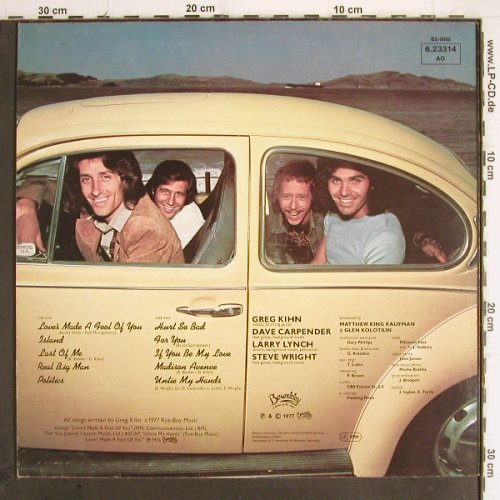 Kihn,Greg: Greg Kihn Again, Beserkley(6.23314 AO), D, 1977 - LP - Y9884 - 5,00 Euro