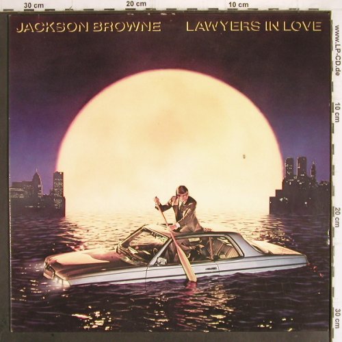 Browne,Jackson: Lawyers In Love, Asylum(96-0268-1), D, 1983 - LP - Y9901 - 5,00 Euro