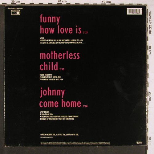 Fine Young Cannibals: Funny How Love Is +2, Metronome(886 048-1), D, 1986 - 12inch - Y990 - 3,00 Euro