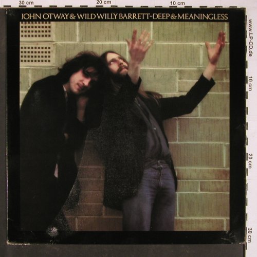 Otway,John & Wild Willy Barrett: Deep & Meaningless, m-/vg+, Aves (INT 161.517), D, 1978 Typ: LP Best.-Nr.: Y992 Preis: 6,00 Euro