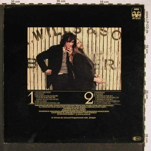 Otway,John & Wild Willy Barrett: Deep & Meaningless, m-/vg+, Aves (INT 161.517), D, 1978 Typ: LP Best.-Nr.: Y992 Preis: 6,00 Euro