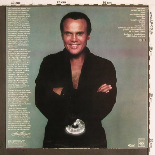 Belafonte,Harry: Turn The World Around, stoc, CBS(CBS 88045), NL, 1977 - LP - Y9943 - 7,50 Euro