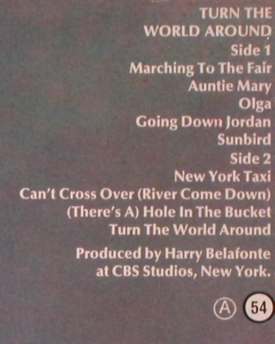 Belafonte,Harry: Turn The World Around, stoc, CBS(CBS 88045), NL, 1977 - LP - Y9943 - 7,50 Euro