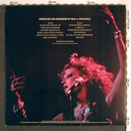 Midler,Bette / Alan Bates: The Rose, Soundtrack, Atlantic(SD 16010), US, 1979 - LP - Y9946 - 6,00 Euro