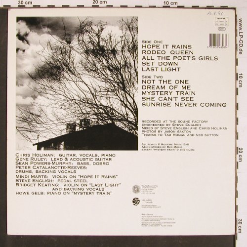 River Roses: When We Fall, Nate Starkman & Son (EFA 16808-08), D, 1991 Typ: LP Best.-Nr.: Y995 Preis: 7,50 Euro